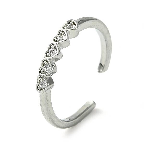 Bass Micro Pave Cubic Zirconia Ring
