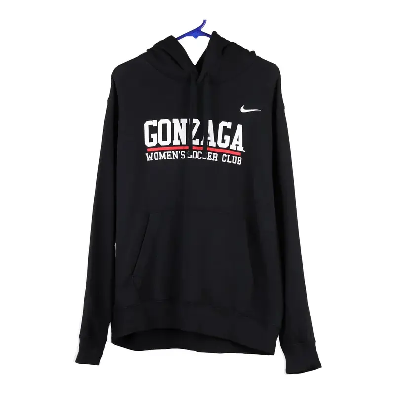 Gonzaga Womens Soccer Club Nike Hoodie - Large Black Cotton Blend