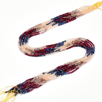 Natural Mixed Gemstone Beads Strands