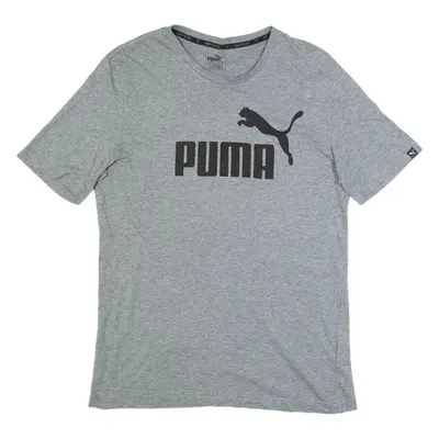 PUMA Mens T-Shirt Grey M