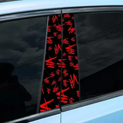 Letter Pattern Car Decorative Sticker, Window Decal, Waterproof & Sun Protection Car Stickers, Multipurpose Decorative Access...