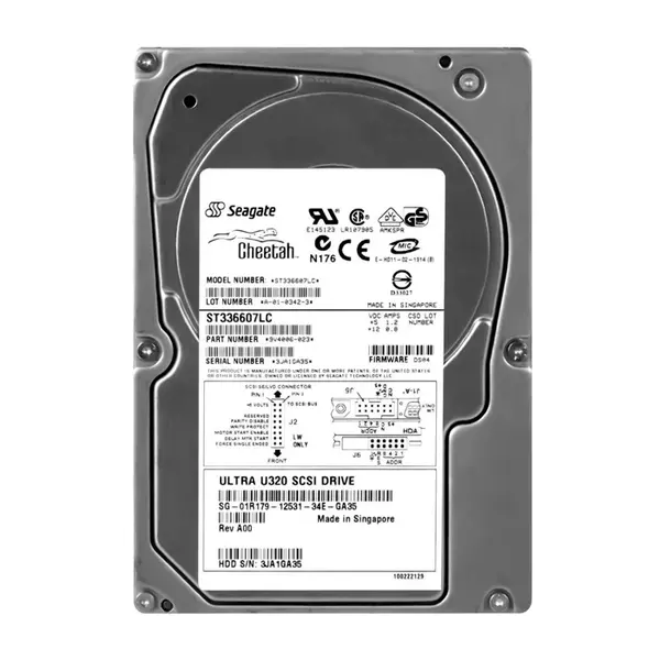 1R179 Dell 36GB Ultra-320 SCSI 10000 3.5-inch Hard Drive