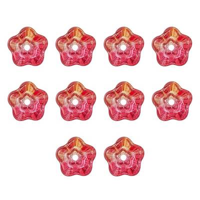 Transparent Electroplate Glass Beads