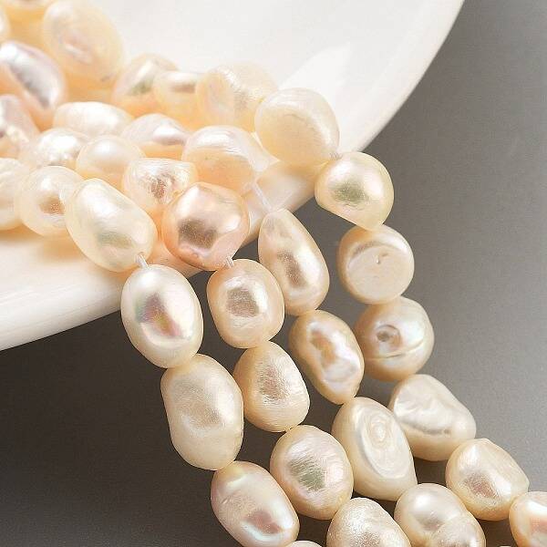Natural Cultured Freshwater Pearl Beads Strands