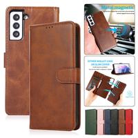 Fathersdaygifts For Samsung S25 Ultra S24 S23 S22 S21 Plus Removable Card Wallet Leather Case Holder Cover