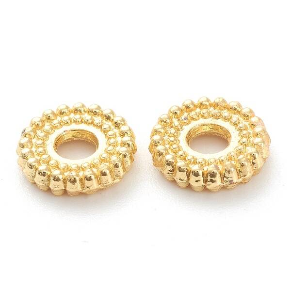 Rack Plating Alloy Spacer Beads