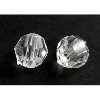 Transparent Acrylic Beads