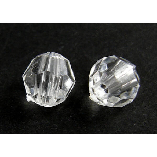 Transparent Acrylic Beads
