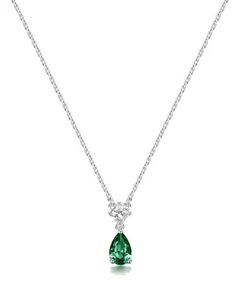 Brosway Lovely Life Green Fantasy Silver Necklace FLG109