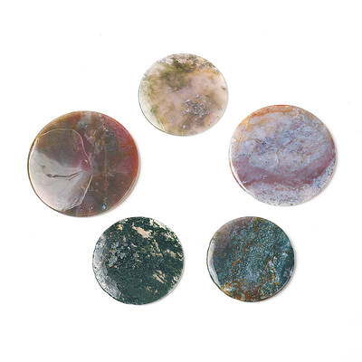 Natural Indian Agate Cabochons