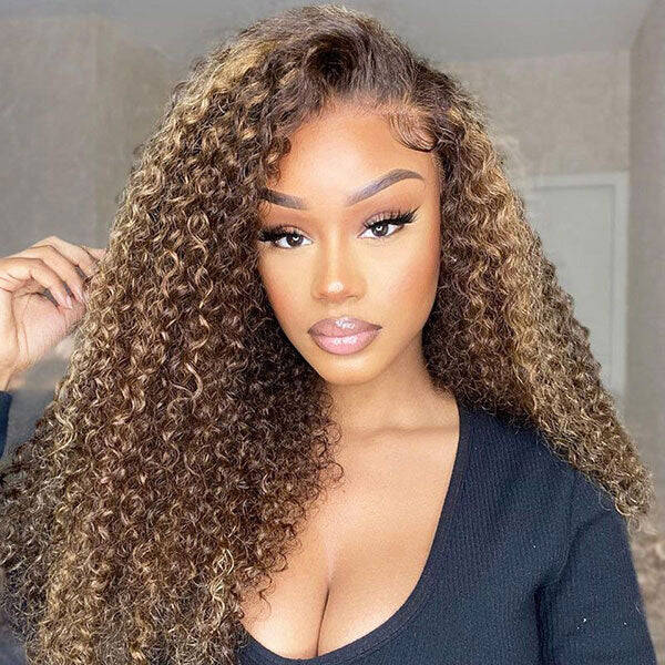 Ashimary Ready To Wear Highlight Piano Water Wave 13x4 Lace Front Wig