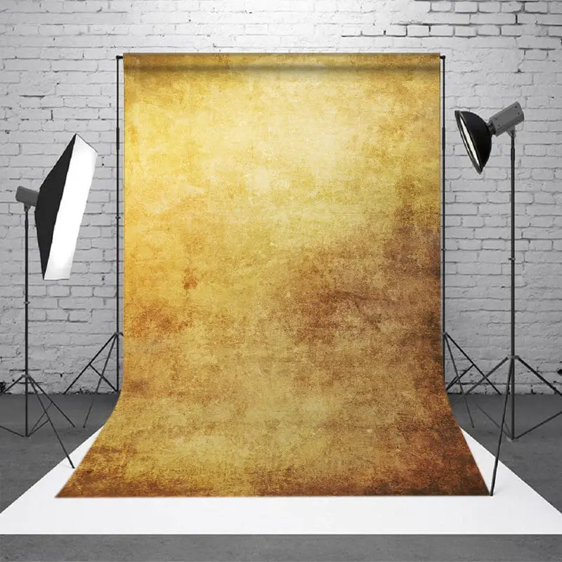 Aperturee A Bit Rusty Yellow Abstract Texture Photography Backdrop