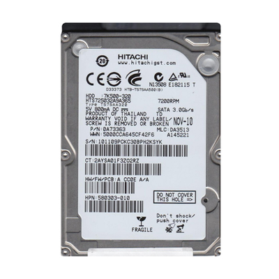 580303-010 HP 320GB 7200RPM SATA 3Gb/s 16MB Cache 2.5-inch Hard Drive