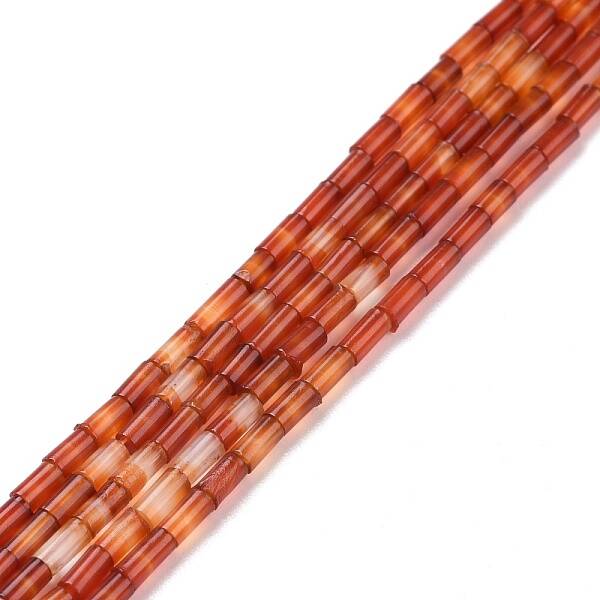 Natural Red Agate Beads Strands