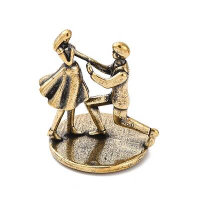 Brass Engagement Propose Display Decoration