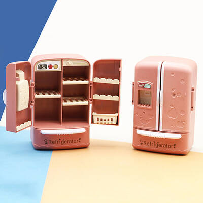 Mini Plastic Fridge Model