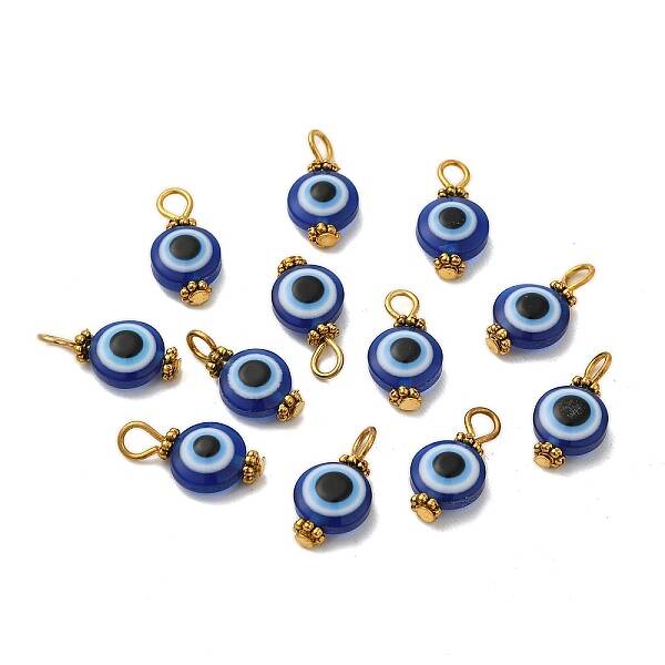 Iron Resin Beads Pendant