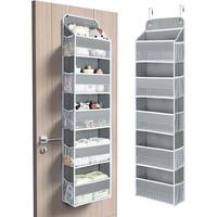 DELAMU Over-the-Door Organizer-Dual Side Pockets-Easily Storage Clothes/Wet Wipes, Etc | for Bedroom/Apartments/Dorm | No Too...