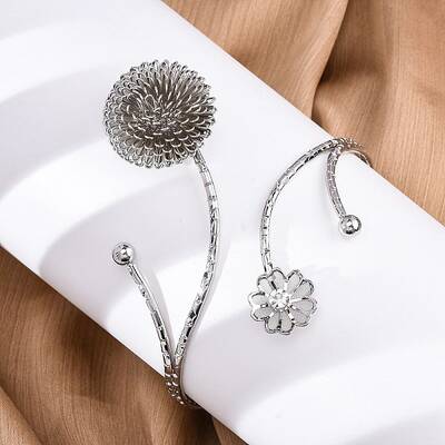 PincushionAlloy Arm Cuff Bangles for Girl Women