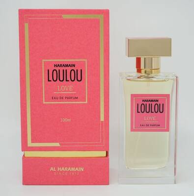 Haramain Loulou Love Perfume for Women - Eau de Parfum Spray 3.33 oz
