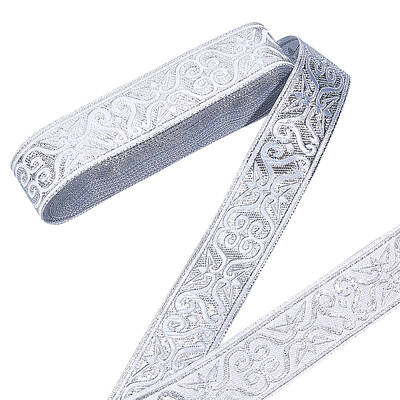 Ethnic Embroidery Polyester Flat Ribbons