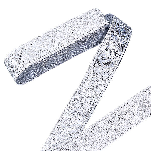 Ethnic Embroidery Polyester Flat Ribbons