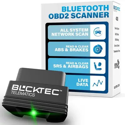 BLCKTEC 430 Car Code Reader - OBD2 Scanner Diagnostic Tool - Fix Check Engine Light Issues, ABS, SRS, TPMS & More - Enhanced...
