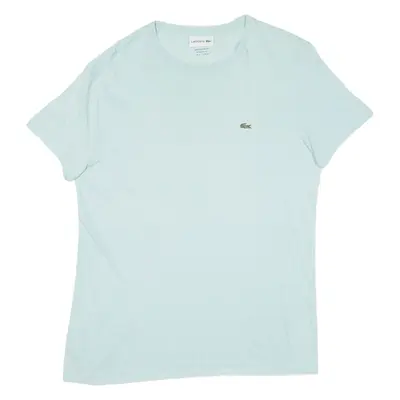 LACOSTE Mens T-Shirt Blue M