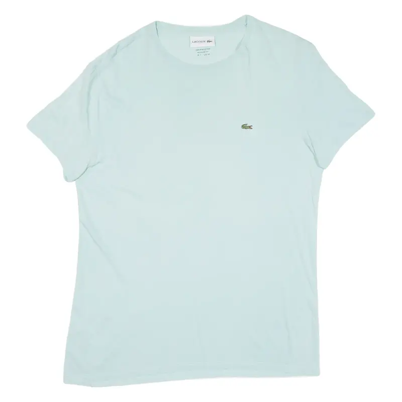 LACOSTE Mens T-Shirt Blue M