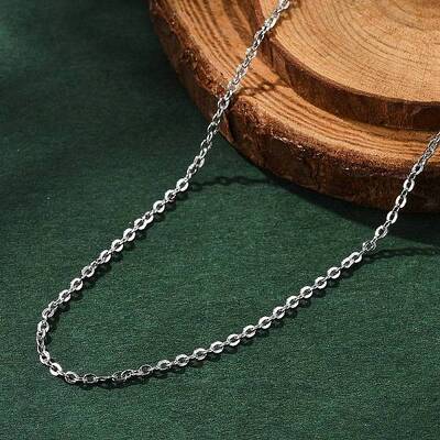 Brass Cable Chain Necklaces Making