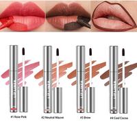 Peel Off Matte Lip Stain Kit - 4 Retro Tones Lipliner Tattoo, Water Proof Non-Bleeding & Transfer-Resistant​ Lipstick for F...