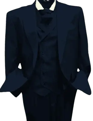 Mens 1930s Suits - Navy Suit