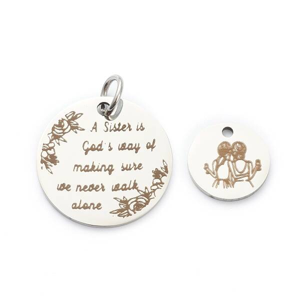 Non-Tarnish 201 Stainless Steel Pendants