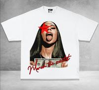 Mariahh The Scientistt  Star Red T-shirt, Music Graphic T-shirt Classic Cotton Fabric Tshirt Menswear Top Love Medium Streetw...