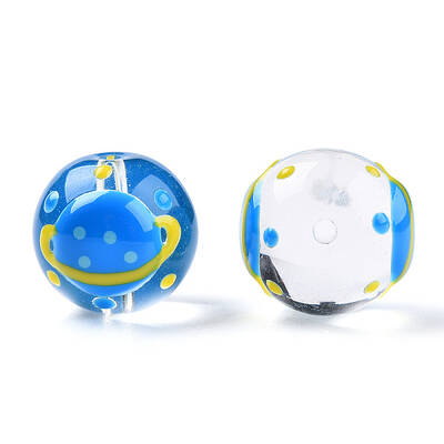 Transparent Handmade Lampwork Beads