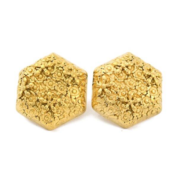 Ion Plating(IP) 304 Stainless Steel Stud Earrings