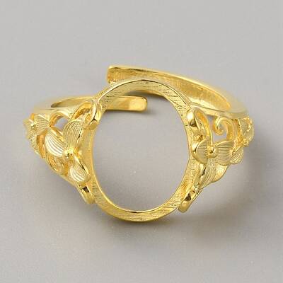 Adjustable Brass Ring Components