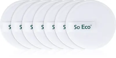 So Eco Reusable Microfibre make-up remover pads 7 pieces
