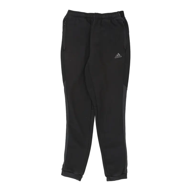 Adidas Joggers - Medium Black Cotton Blend