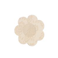 Disposable Women's Nipple Covers, Flower-Shaped Beige Non-Woven Fabric Invisible and Breathable, Suitable for Bridal Wear Wom...