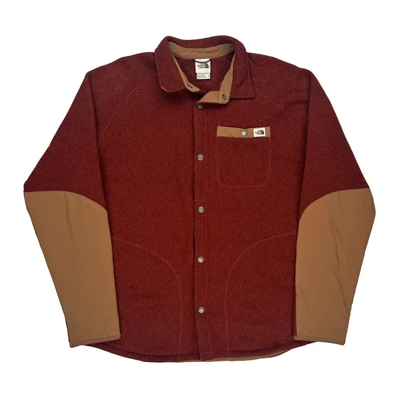 The North Face Fleece - XL Burgundy Polyester