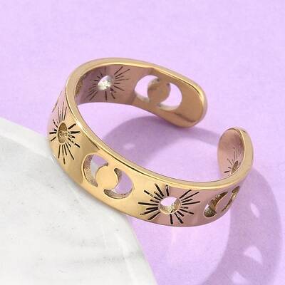 304 Stainless Steel Open Cuff Rings