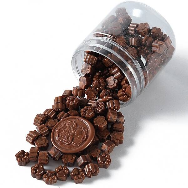 Paw Print Sealing Wax Particles