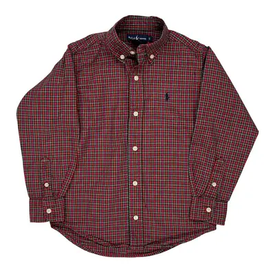 Age 4 Ralph Lauren Checked Shirt - XS Multicoloured Cotton
