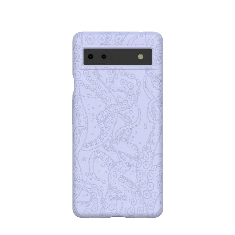 Lavender Sea Tentacles Google Pixel 6a Case