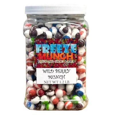 Freeze Munch Freeze Dried Wild Berry Munch Skizzelss