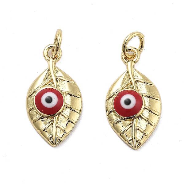 Brass Enamel Pendants