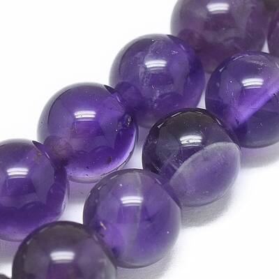 Natural Amethyst Beads Strands