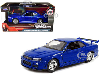 Brians Nissan Skyline GT-R R34 Blue \