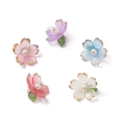 Acrylic Flower Pendants